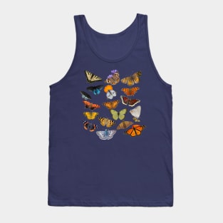 New England Butterflies Tank Top